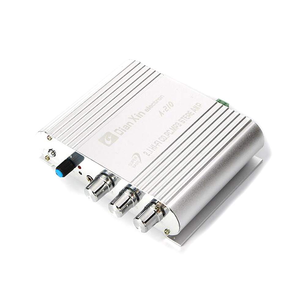 Amazon.com: HiFi A210 12V Subwoofer Amplifier 2.1 Channel Audio
